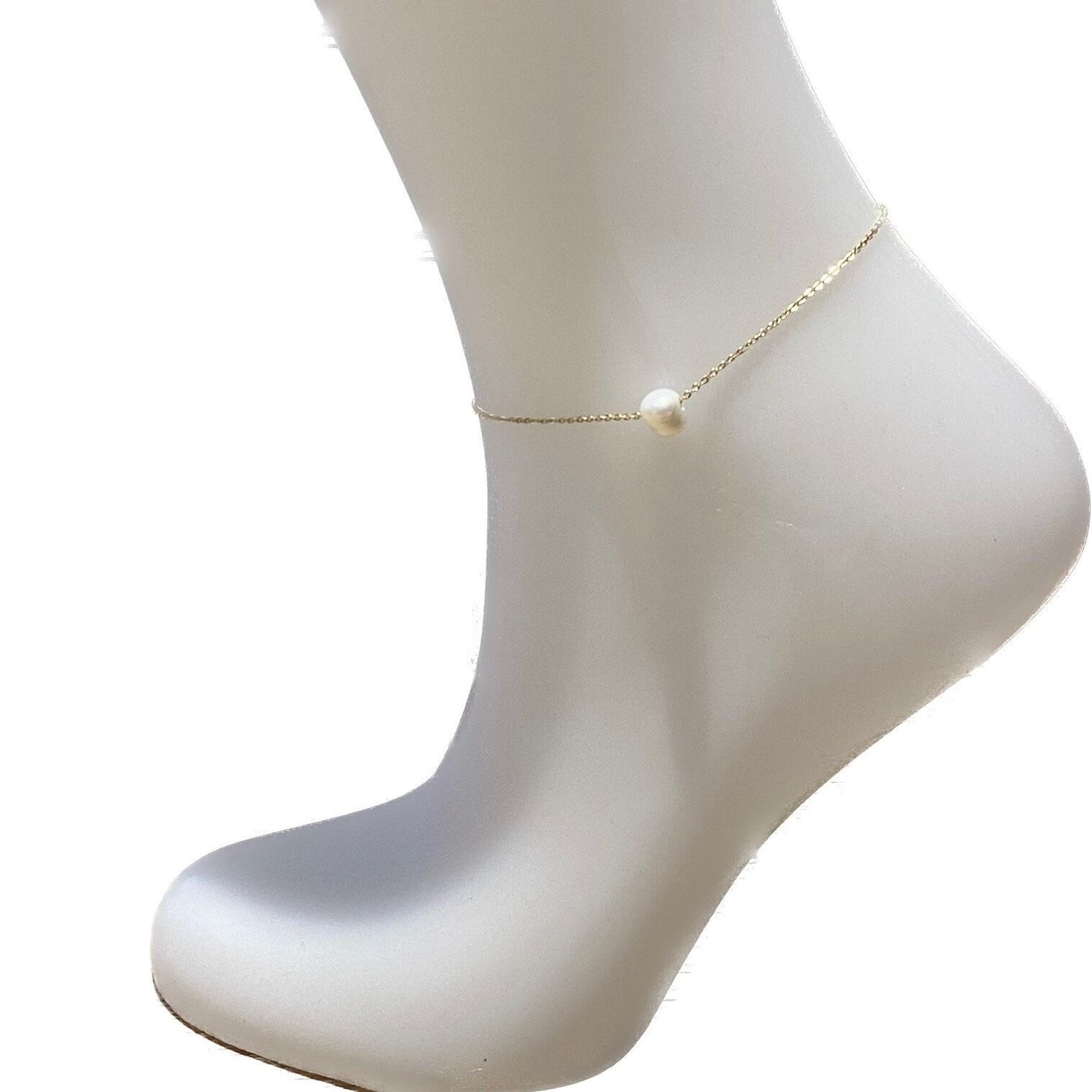 Chaine de cheville 10'' coupe diamant - Or blanc 10K. Color: blanc | Doucet Latendresse Chaine de cheville 10'' coupe diamant - Or blanc 10K. Color: blanc | Doucet Latendresse