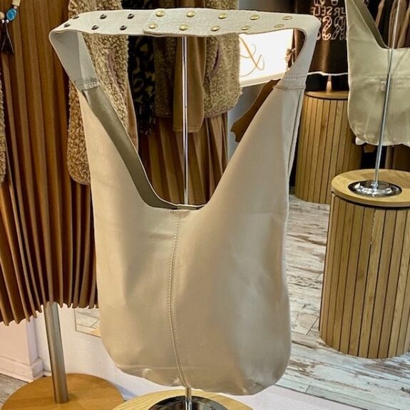 Sac à hanse en cuir véritable