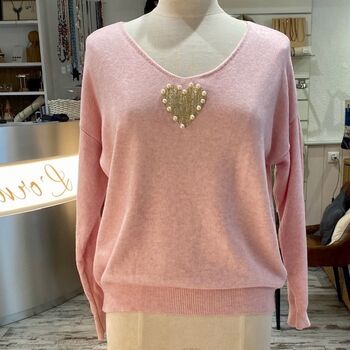 Pull col V moderne
