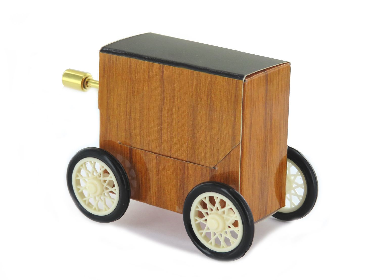 Carillon A Manovella 'Bella Ciao' - Scatola Musicale In Cartone 18 Note - Foto 3