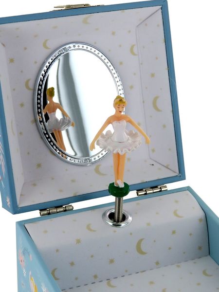 Caja de música para joyas joyero musical de madera Trousselier