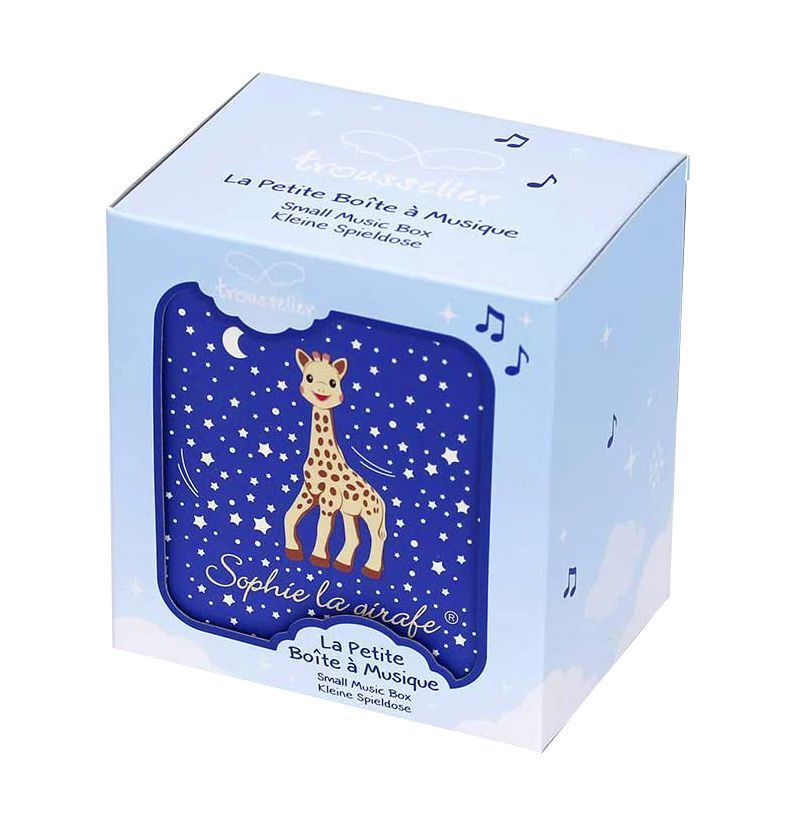 Carillon Portagioie Sophie La Giraffa Trousselier - Musica La Valse D'Amélie, Fosforescente, Regalo Bambini - Foto 2