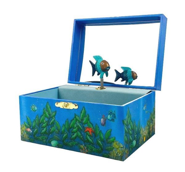 Boite à bijoux DEPESCHE Diddl bleu vert tirelire 10 cm Boite à bijoux DEPESCHE Diddl bleu vert tirelire 10 cm