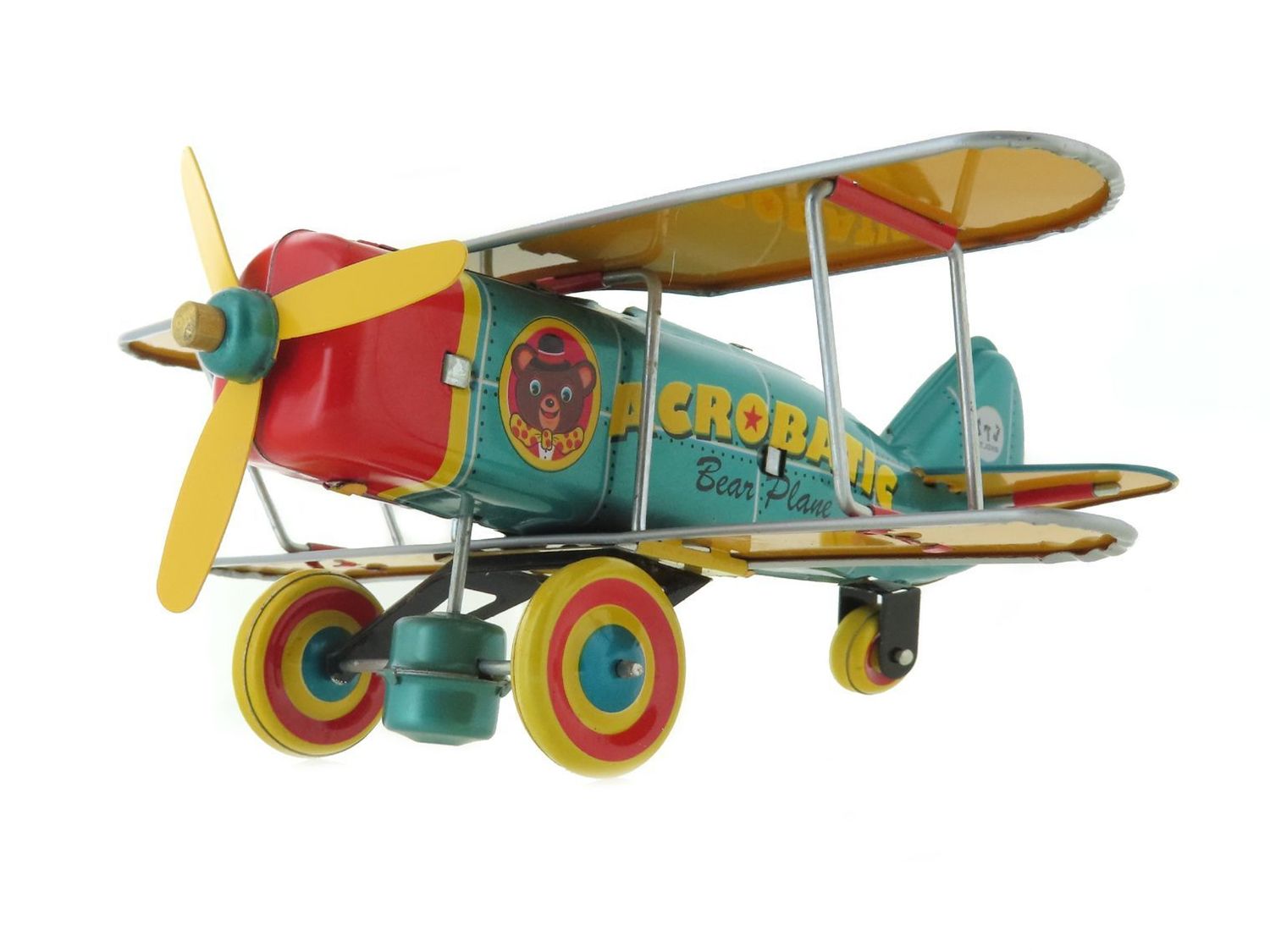 Ancien Jouet Avion à Moteur élastique - Les Jouets Aériens Modernes, 35 Cm