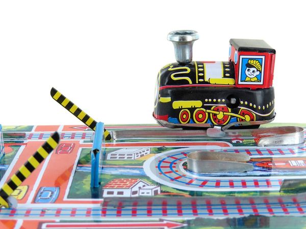 Jouet mecanique en fer blanc d'occasion - Collection Jouet mecanique en fer blanc d'occasion - Collection