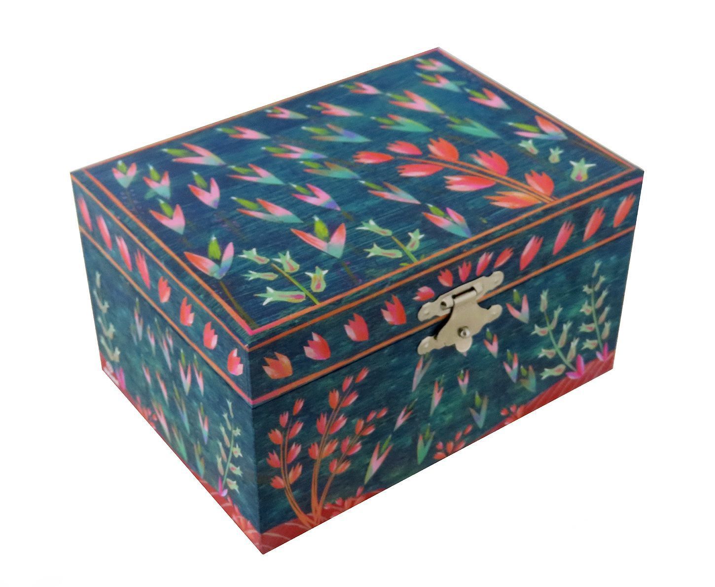 Boîte à Bijoux Musicale En Bois - Compacte - Neuf Avec étiquettes