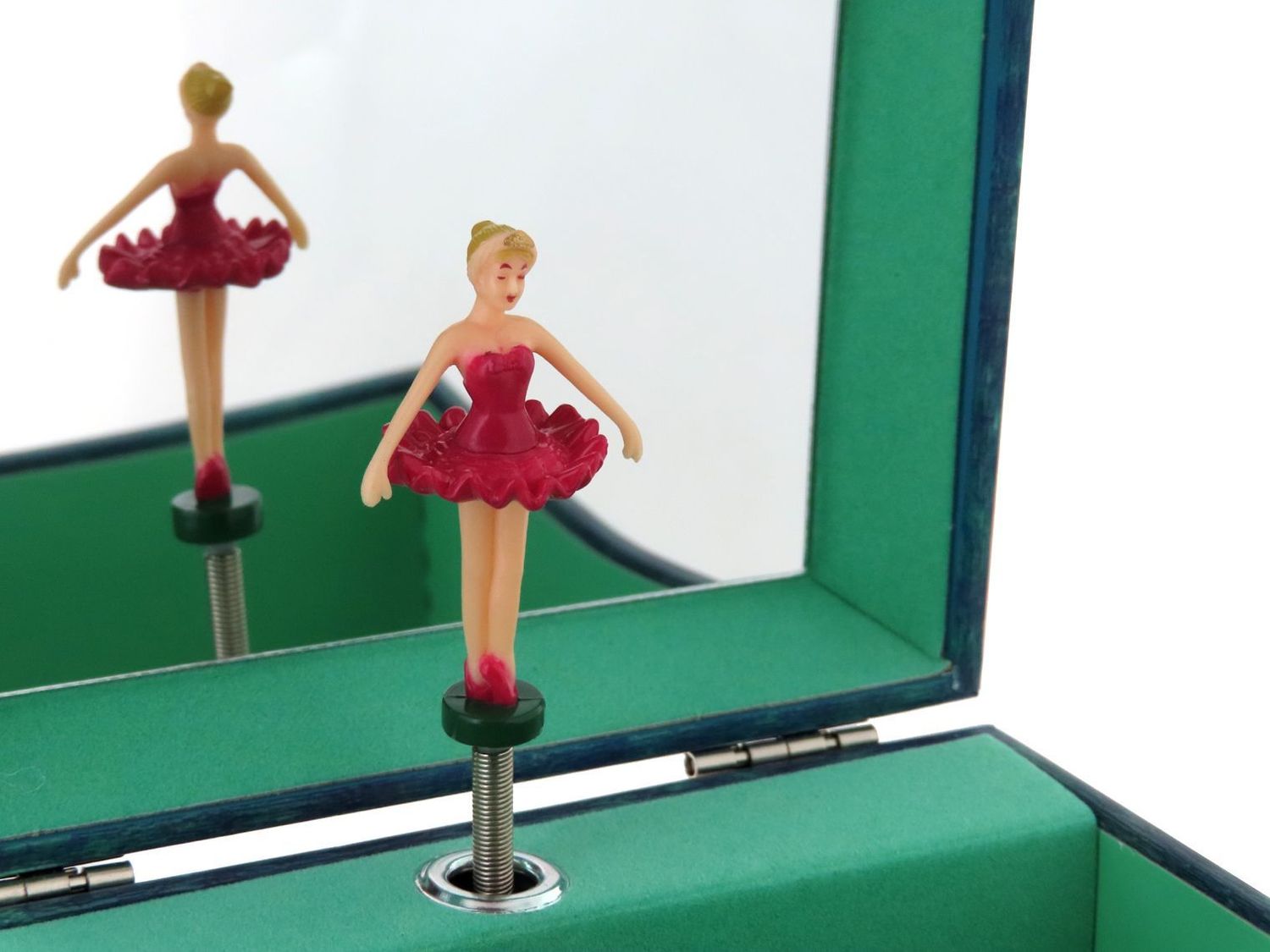 Boîte à Bijoux Musicale En Bois Compacte - Neuve Avec étiquettes, Cadeau Original