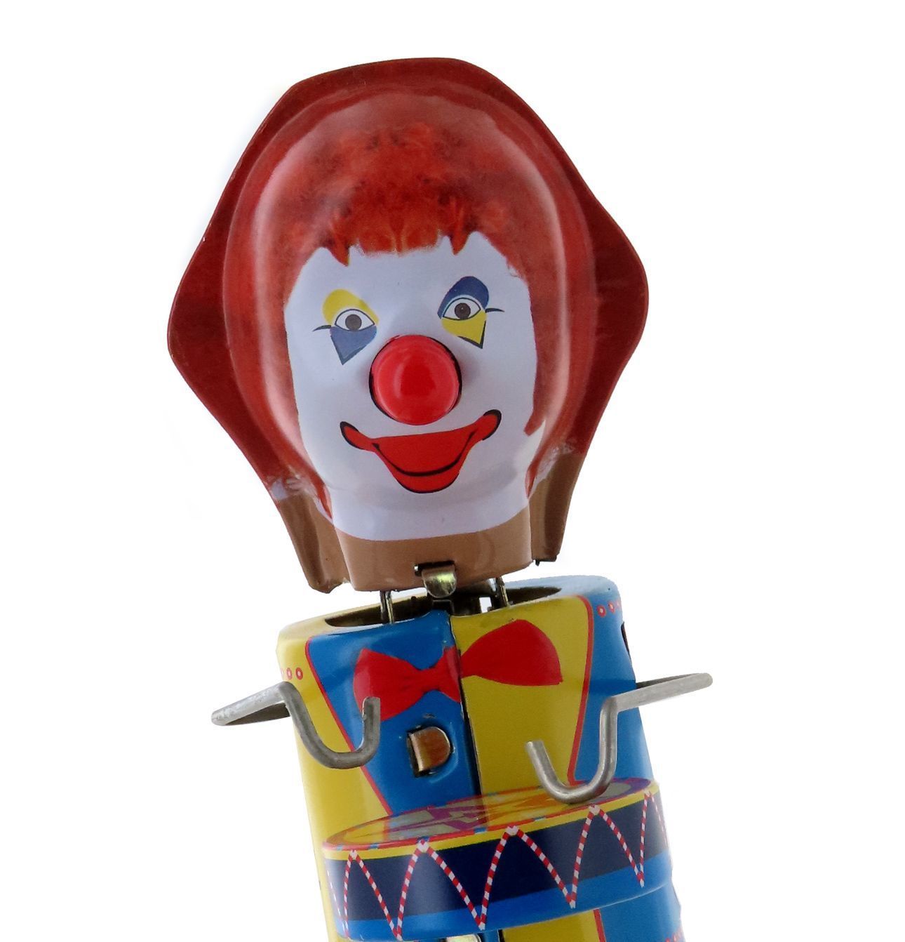 Jouet Mécanique Ancien Arnold – Jimmy Clown Trapéziste, Tôle, Années 30-50