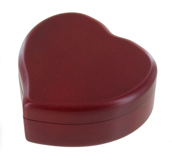 Kleine Spieluhr / Spieldose / Musikdose mit 18-Ton Federspielwerk - Kennummer dieser Spieluhr / Spieldose: BOITE-COEUR-12.