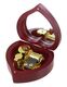 Music box with 18-note wind up musical mechanism - Item# of this music box: BOITE-COEUR-7.