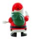 Walking automaton Santa Claus made of resin