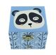 Carillon portagioie / carillon Trousselier con panda danzante e tradizionale meccanismo musicale a molla da 18 note - Riferimento di questo carillon portagioie / carillon: 20-810.