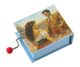 Caixa de música com manivela em forma de livro - Código desta caixa de música com manivela: 1771.