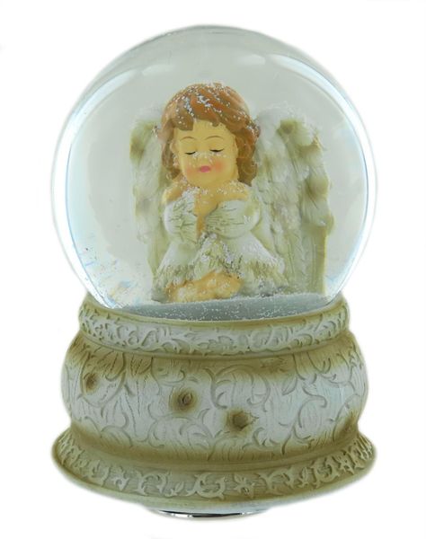 Boule à neige musicale animée de Noël avec mécanisme musical