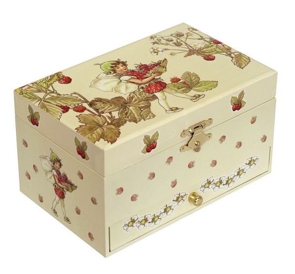 Boîte à Musique Trousselier Le Petit Prince Et Le Renard - Berceuse Brahms - Coffret Bois Tournant