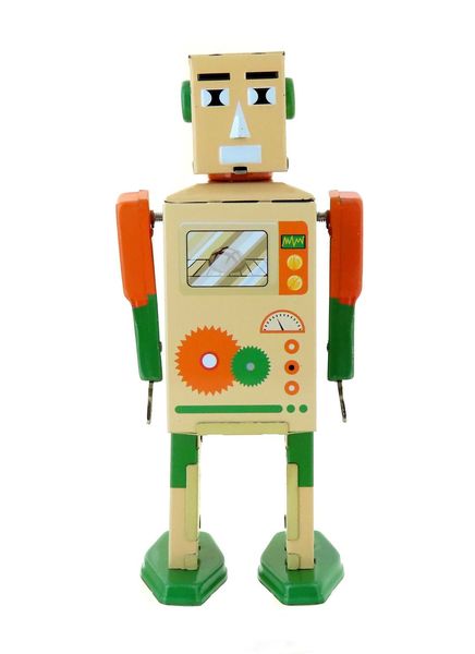 Mécanique Amusante - le Robot en Fer Blanc - Autres jeux créatifs Mécanique Amusante - le Robot en Fer Blanc - Autres jeux créatifs