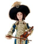 Automa musicale di porcellana realizzato in Francia da Renato Boaretto - Riferimento di questo automa musicale di Renato Boaretto: AUTOMATE-87.