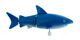 Small automaton or mechanical toy made of resin - Blue shark - Item # for this automaton or mechanical toy : REQUIN-2.