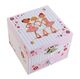 Caja de música para joyas / joyero musical de madera Trousselier con bailarina y mecanismo musical tradicional de 18 notas - Referencia de esta caja de música para joyas / de este joyero musical Trousselier: 20-933-ROSE.