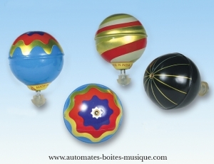 Mechanisches Sammlerspielzeug aus gefalztem Metall, Blech und Weißblech : mechanisches Spielzeug Kreisel.