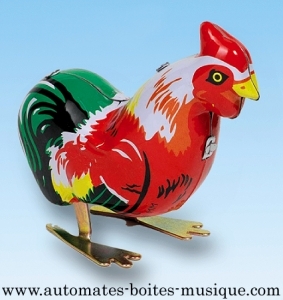 Giocattolo meccanico di metallo, lamiera e latta - Codice di questo giocattolo meccanico di metallo, lamiera e latta : 602179