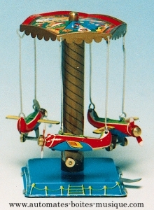Jouet Mécanique En Métal - Poussin Mangeur De Riz à Remonter, Vintage, 5.5x4 Cm - 6