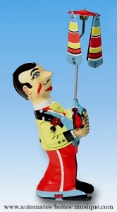 Juguete mecánico de metal, chapa y hierro blanco - Referencia de este juguete mecánico de metal, chapa y hierro blanco: 6397401