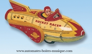 Giocattolo meccanico di metallo, lamiera e latta - Codice di questo giocattolo meccanico di metallo, lamiera e latta : 6019023