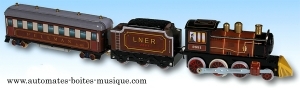 Collectable mechanical Tin Toy made of sheet metal and tin - Item # for this mechanical Tin Toy made of steel : 601932