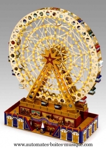 Miniature musical amusement park attraction made by Mr Christmas with electronic musical mechanism - Item # for this miniature musical amusement park attraction made by Mr Christmas : 79791