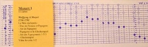 8 carte stampate serie mista per Piccolo Componium, il carillon programmabile - Codice di questo mazzo di 12 carte stampate per Piccolo Componium, il carillon programmabile : C-07