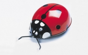 Jouet mécanique en métal, tôle et fer blanc agrafé - Référence de ce jouet mécanique en métal, tôle et fer blanc agrafé: HR 550