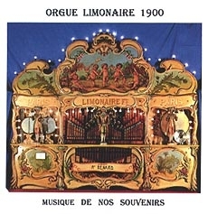 CD audio d'instruments de musique mécanique : CD audio "L'orgue Limonaire 1900" - Référence CD audio d'instruments de musique mécanique : CD-01