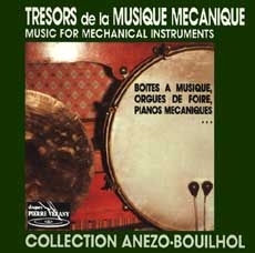 CD audio de música mecânica