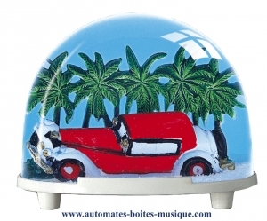 Sfera con neve classica non musicale fabbricata in Germania - Codice di questa sfera con neve non musicale: 2969