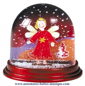 Sfera con neve classica non musicale fabbricata in Germania - Codice di questa sfera con neve non musicale : 390306
