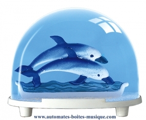 Sfera con neve classica non musicale fabbricata in Germania - Codice di questa sfera con neve non musicale : 3115