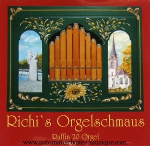 CD audio di strumenti di musica meccanica : CD "L'organo Raffin" - Codice di questo CD audio di strumenti di musica meccanica : CD-17
