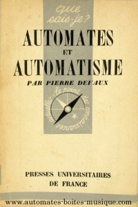 Sammlerbuch über Automaten : Buch "Automaten und Automatismus".