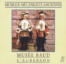 CD audio sobre los instrumentos de música mecánica "El museo Baud, músicas mecánicas antiguas" - Referencia de este CD audio "El museo Baud, músicas mecánicas antiguas" : CD-13