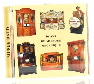 Audio CD of mechanical music instruments : audio CD of music boxes, organs and other mechanical music instruments - Item # of this audio CD of mechanical music instruments : CD-15