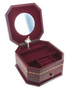 Boîte à bijoux musicale avec ballerine dansante et product