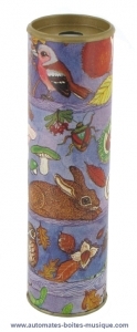 Small kaleidoscope made in Germany with animals and plants.