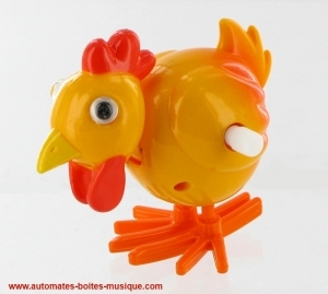 Automaton, mechanical walking animal : penguin with winding key - Item# for this automaton, mechanical walking animal : AAM-25