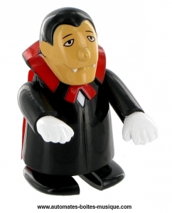 Automa personaggio che cammina : automa meccanico "Dracula".