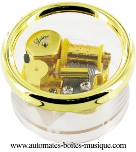 Paperweight music box with "Bella’s Lullaby", melody of the movie Twilight.