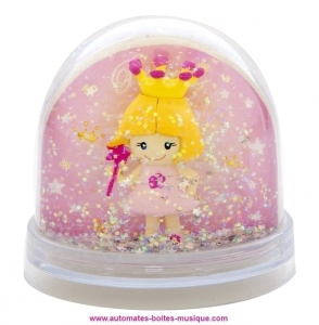 Trousselier non-musical snow globe : snow globe with a princess.