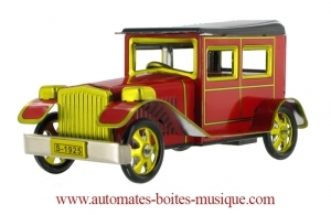Collectable mechanical toy made of metal, sheet metal and tin : "Rolls Royce car".