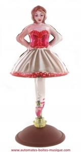 Jouet mécanique en métal, tôle et fer blanc agrafé - Référence de ce jouet mécanique en métal, tôle et fer blanc agrafé: 1522