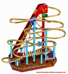 Tiovivo musical en miniatura Mr Christmas : tiovivo musical en miniatura Mr Christmas "Gran Tornado".